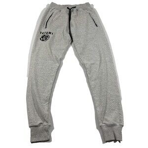 Tatami Fightwear Pants Mens Gray Jiu Jitsu Jogger Cotton Sweatpant BJJ Dweller M